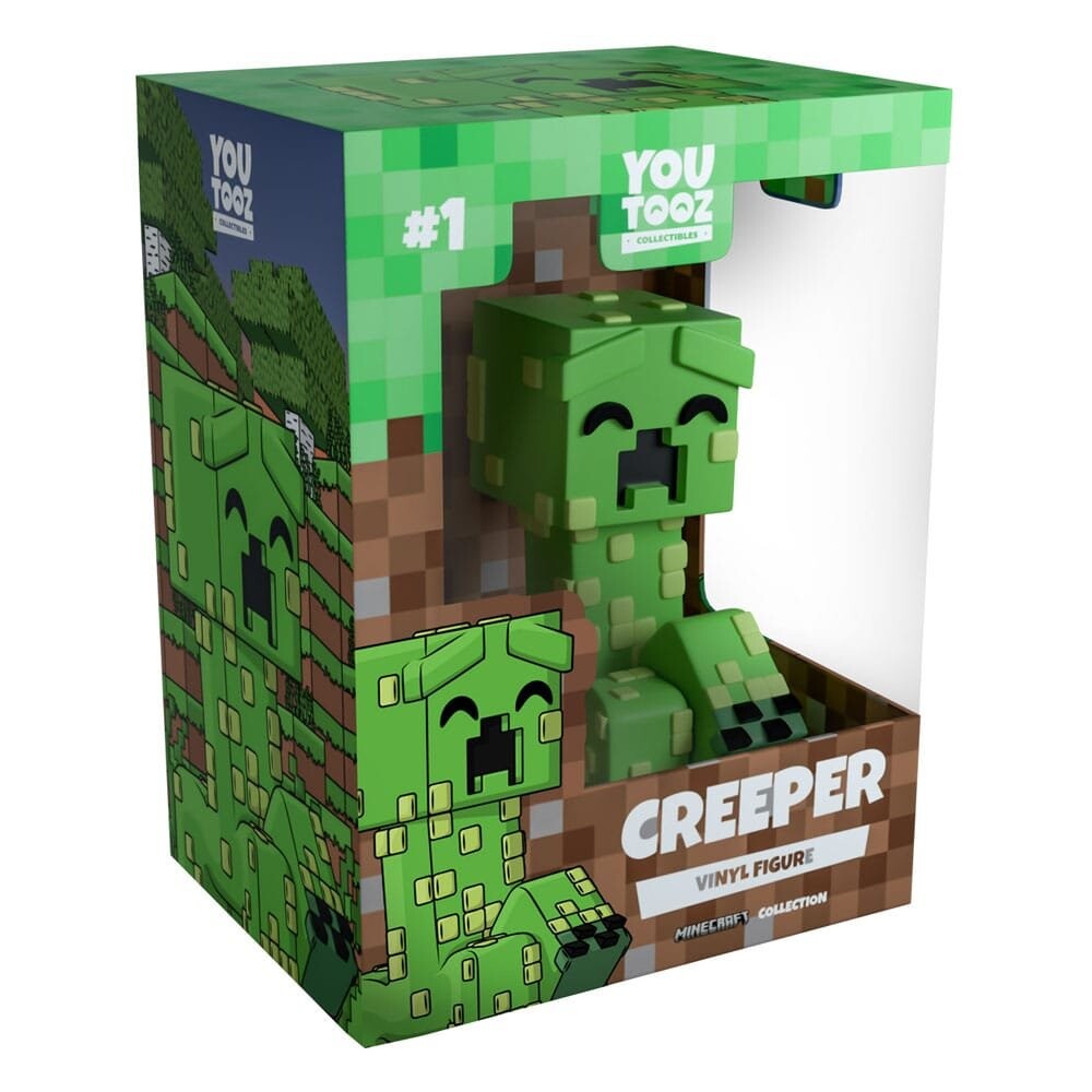 Виниловая фигурка minecraft: крипер с привидениями, 10 см, youtooz
Виниловая фигурка minecraft: крипер с привидениями, 10 см, youtooz