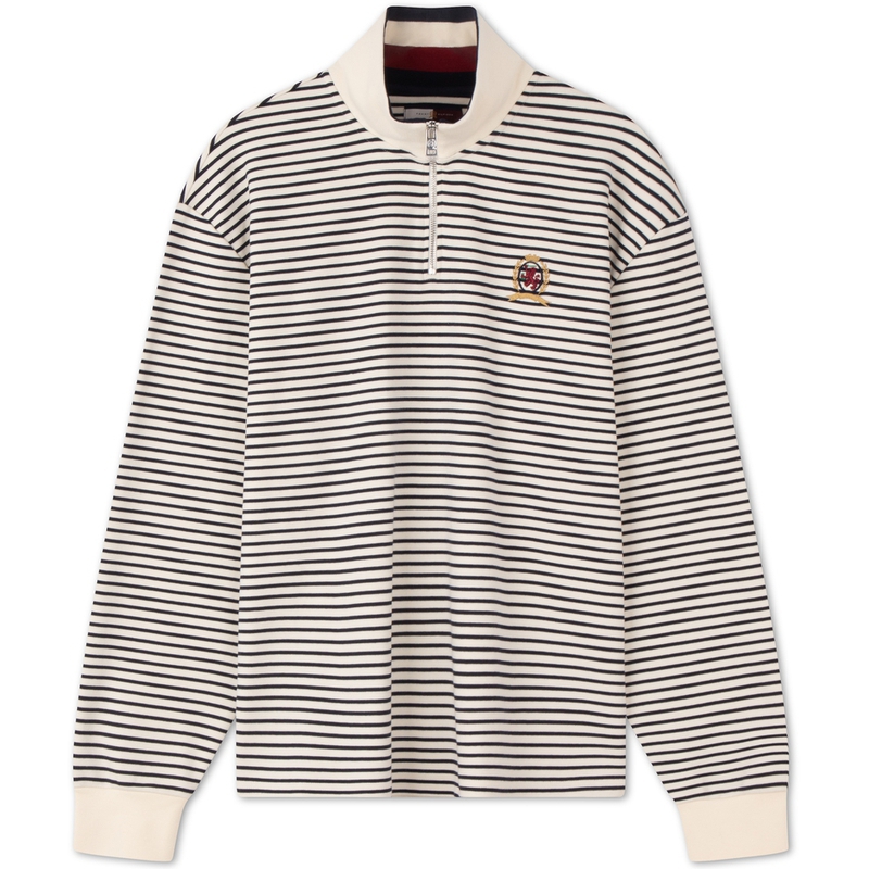 Tommy Hilfiger Свитшот мужской navy blue с белыми полосками
Tommy Hilfiger Свитшот мужской navy blue с белыми полосками