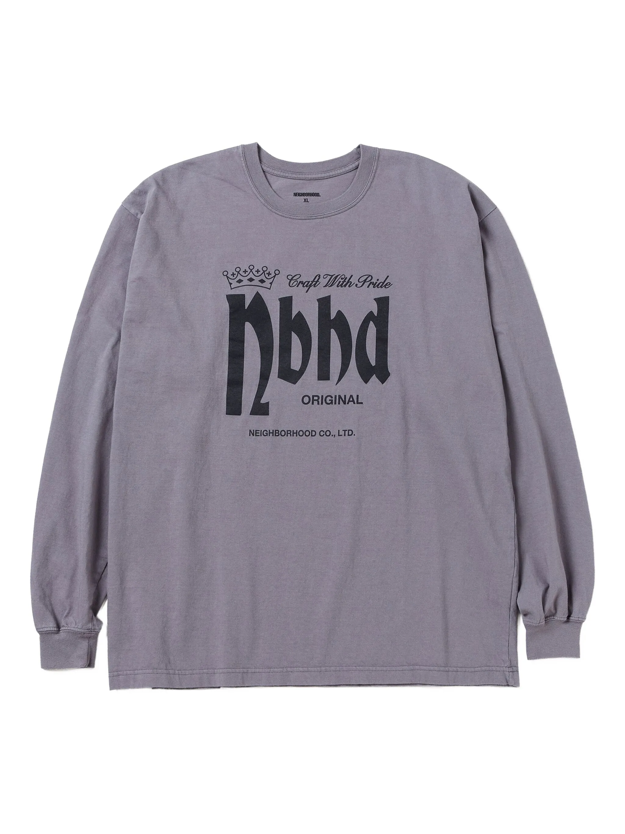 Футболка с длинными рукавами и надписью Neighborhood, серый
Футболка с длинными рукавами и надписью Neighborhood, серый