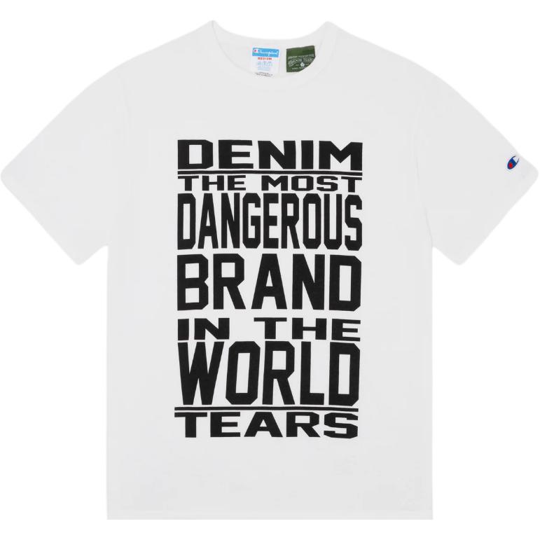 Denim Tears Футболка Champion Unisex White
Denim Tears Футболка Champion Unisex White