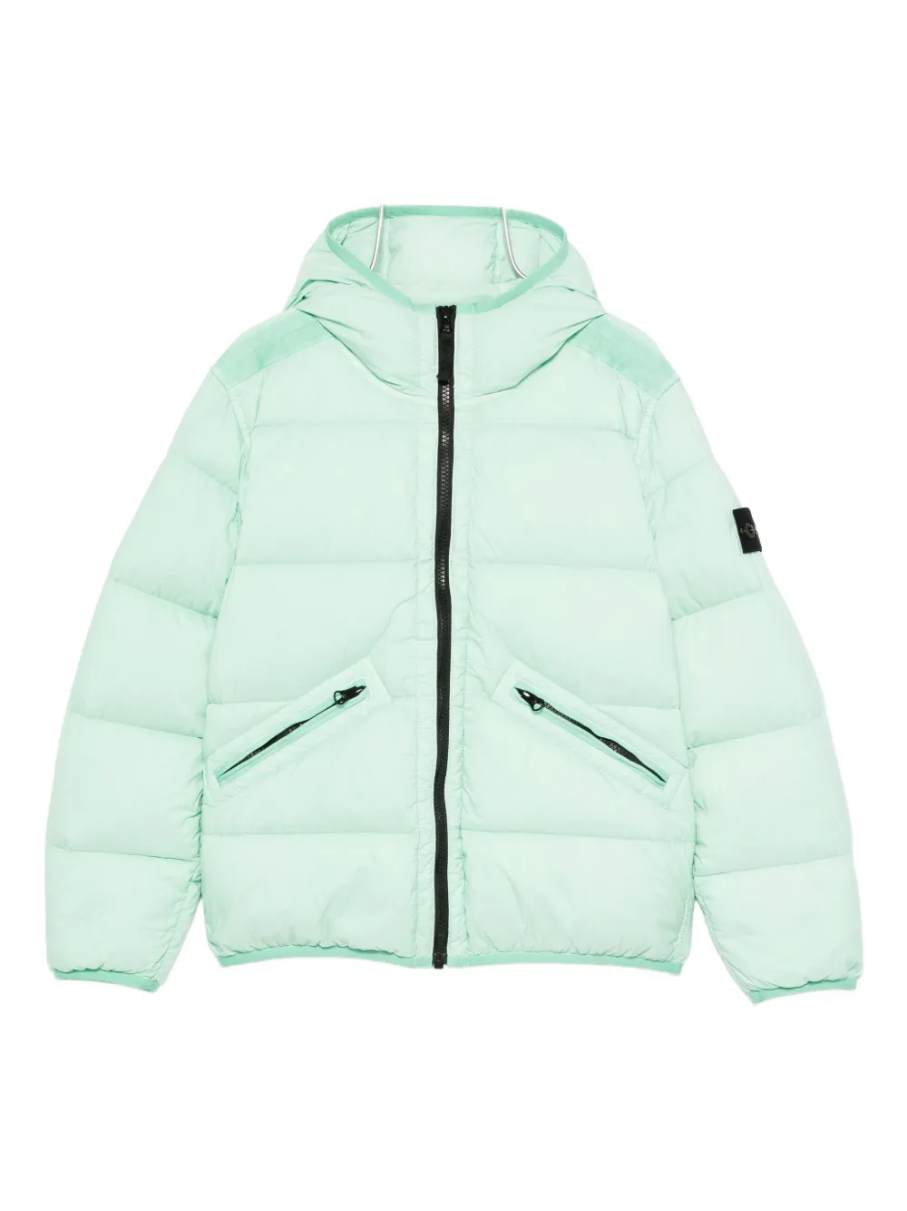 Дутый конверт с карманом на молнии Stone Island Junior, зеленый
Дутый конверт с карманом на молнии Stone Island Junior, зеленый