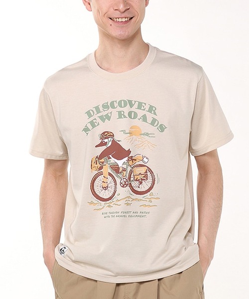 Футболка с коротким рукавом, быстросохнущая, с УФ-защитой и принтом спереди CHUMS, светло-бежевый
Футболка с коротким рукавом, быстросохнущая, с УФ-защитой и принтом спереди CHUMS, светло-бежевый