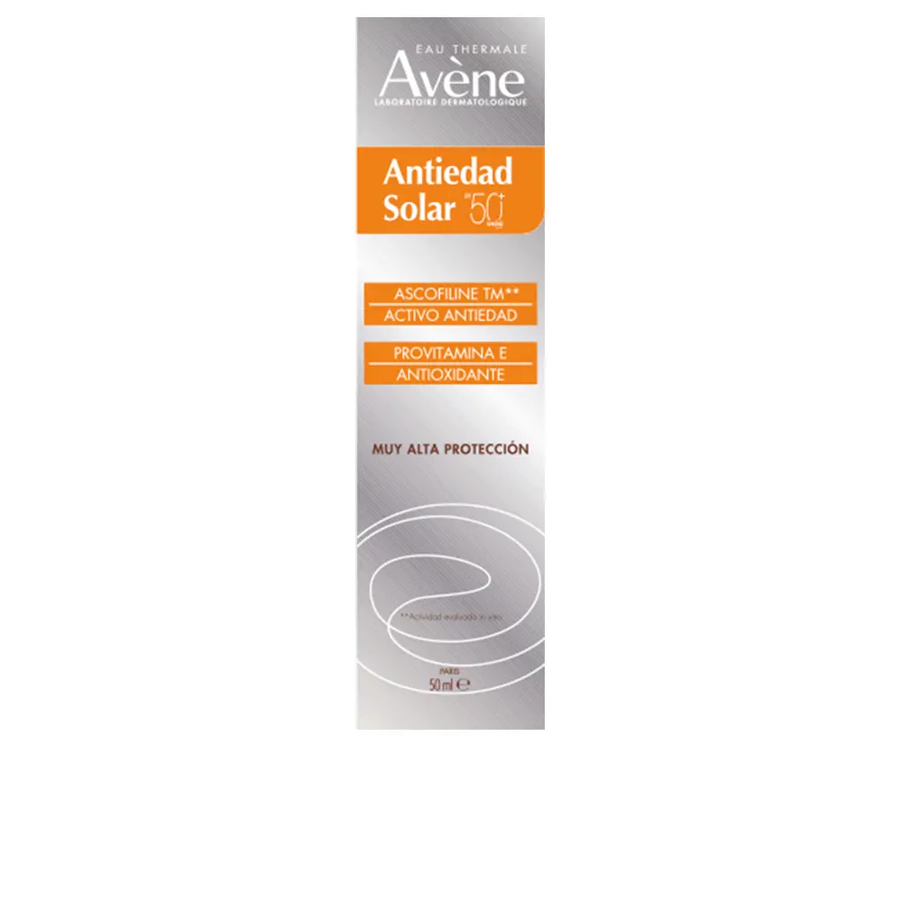 Солнцезащитный крем Solar Antiedad Spf50+ Avène, 50 мл
Солнцезащитный крем Solar Antiedad Spf50+ Avène, 50 мл