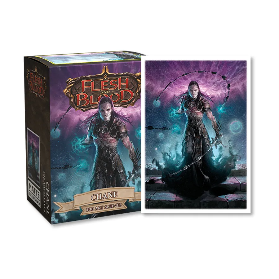 Стандартные художественные рукава — Плоть и кровь, Чейн (100), Dragon Shield - Card Sleeves - Standard Art
Стандартные художественные рукава — Плоть и кровь, Чейн (100), Dragon Shield - Card Sleeves - Standard Art