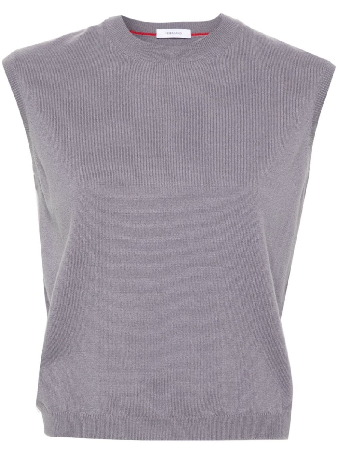 Ferragamo топ тонкой вязки, серый
Ferragamo топ тонкой вязки, серый