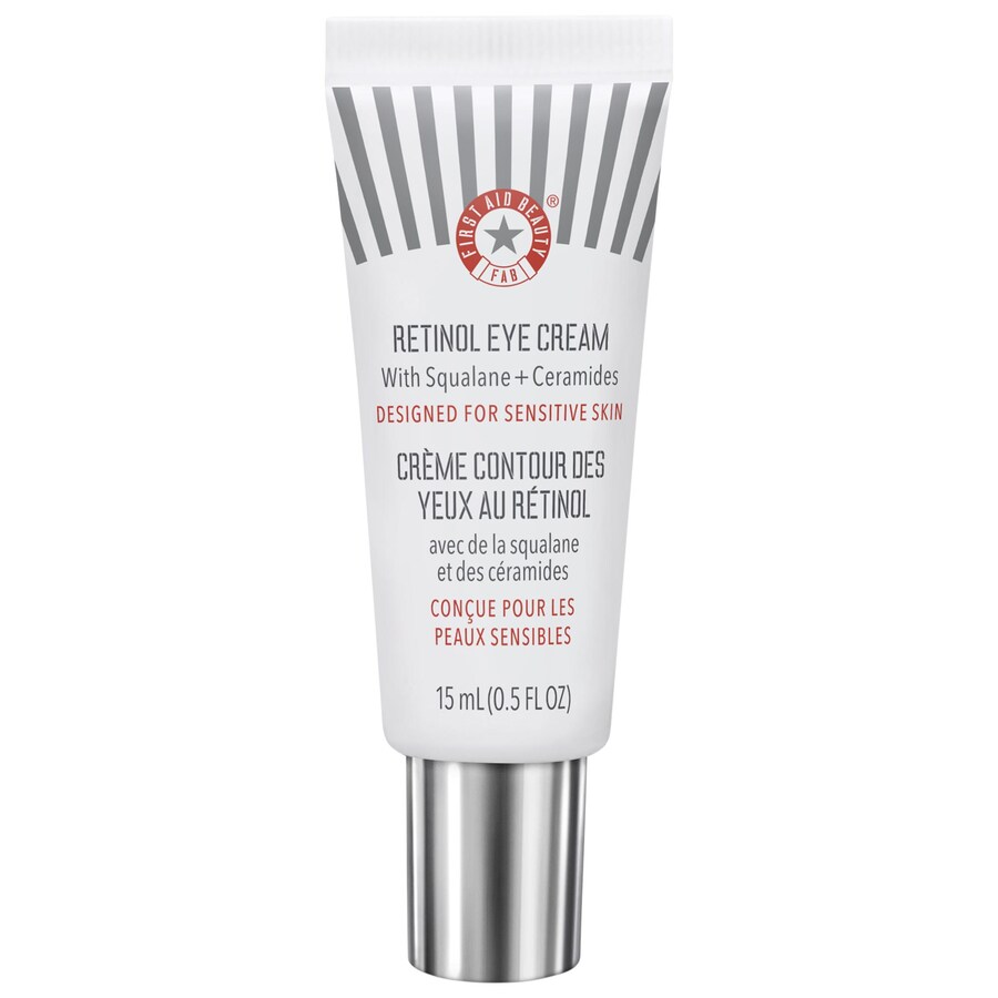 Ретиноловый крем для глаз со скваланом и церамидами First Aid Beauty, 0.5 oz/15 ml
Ретиноловый крем для глаз со скваланом и церамидами First Aid Beauty, 0.5 oz/15 ml