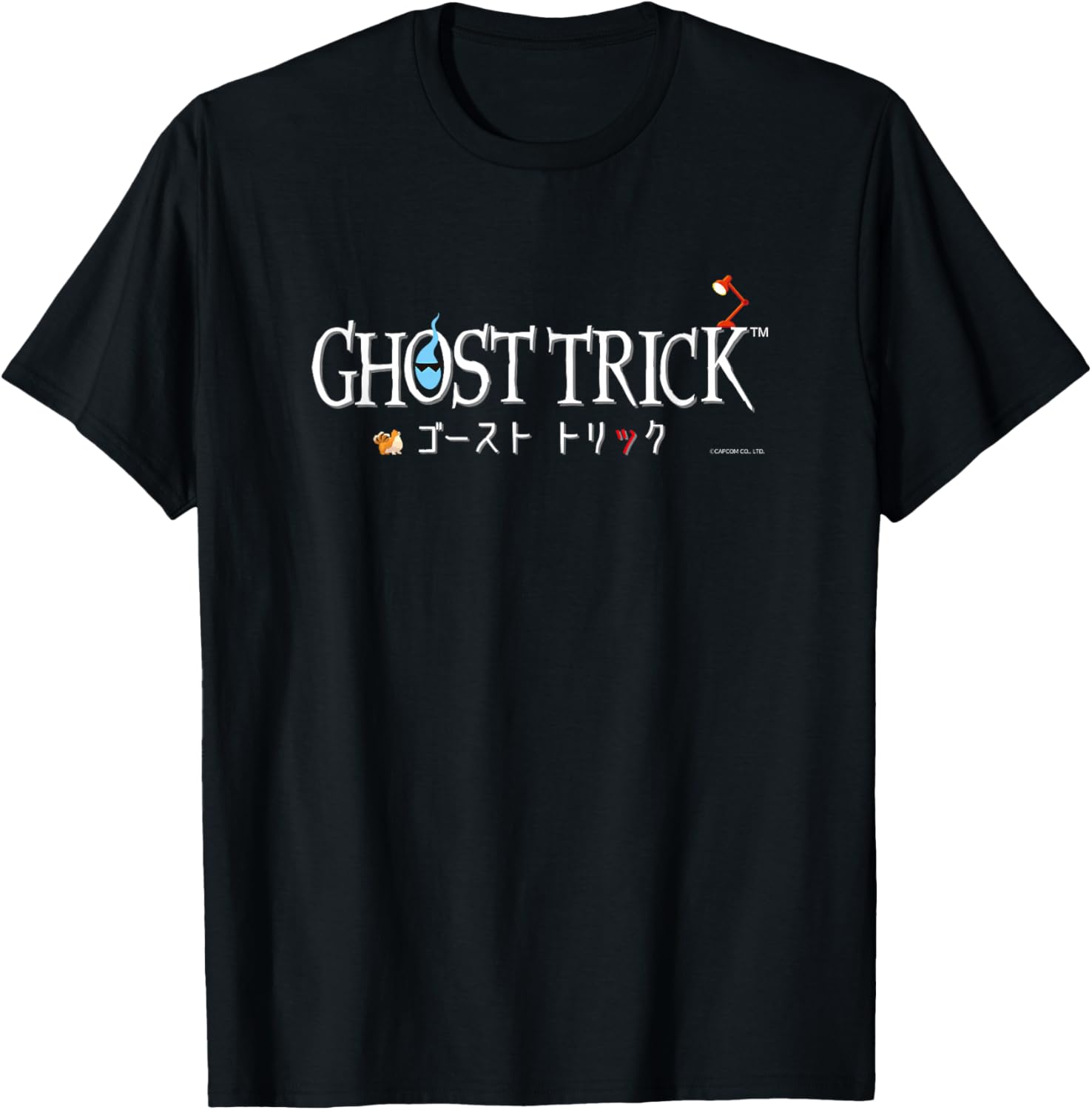 Футболка с логотипом Ghost Trick, черная Capcom
Футболка с логотипом Ghost Trick, черная Capcom