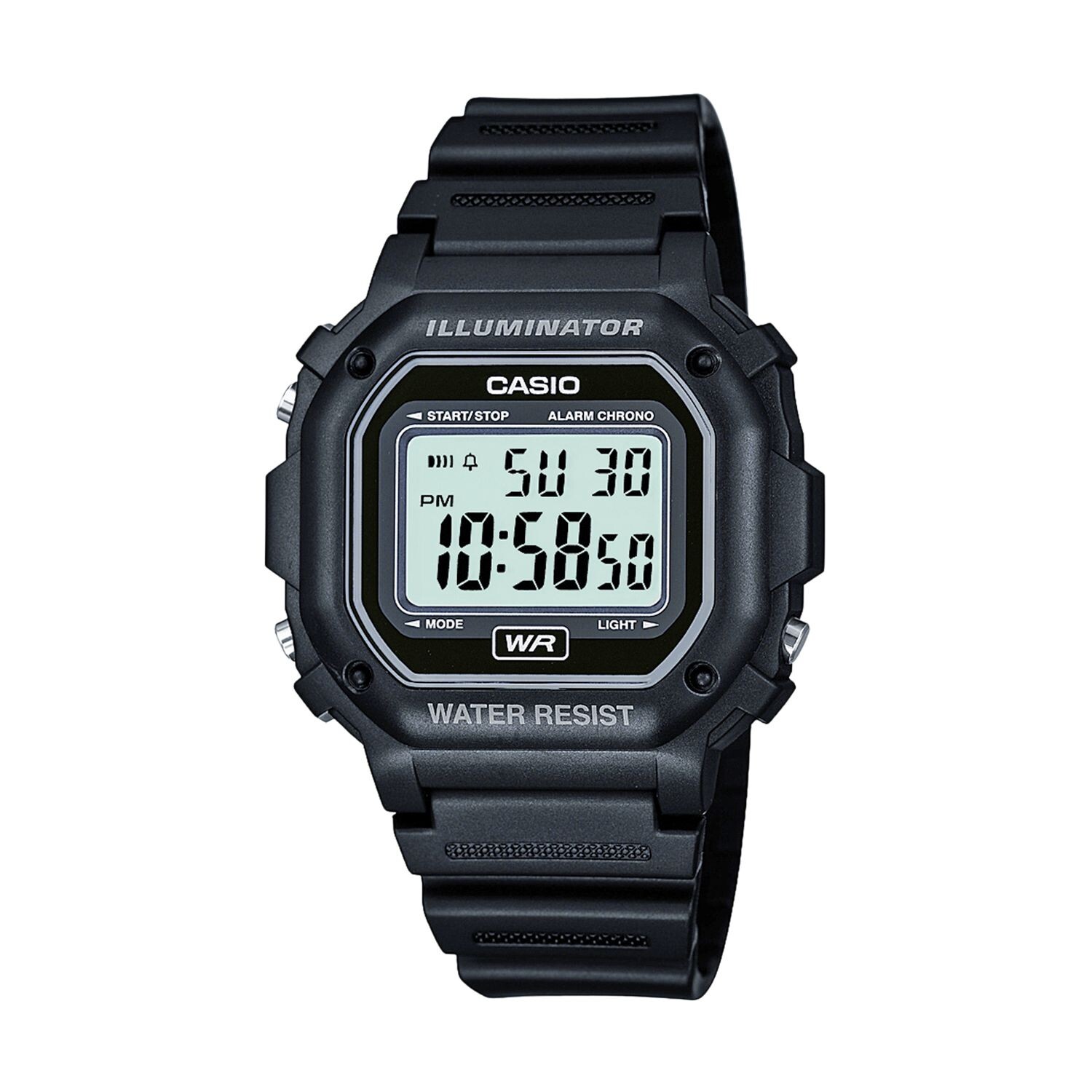 Часы Unisex Illuminator с цифровым хронографом, Черные Casio, черный
Часы Unisex Illuminator с цифровым хронографом, Черные Casio, черный