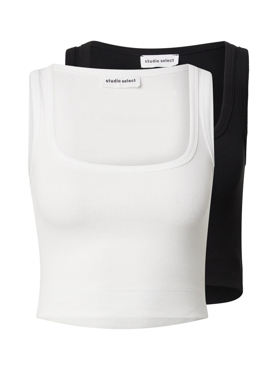 Топ studioselect Delia, черный/белый
Топ studioselect Delia, черный/белый