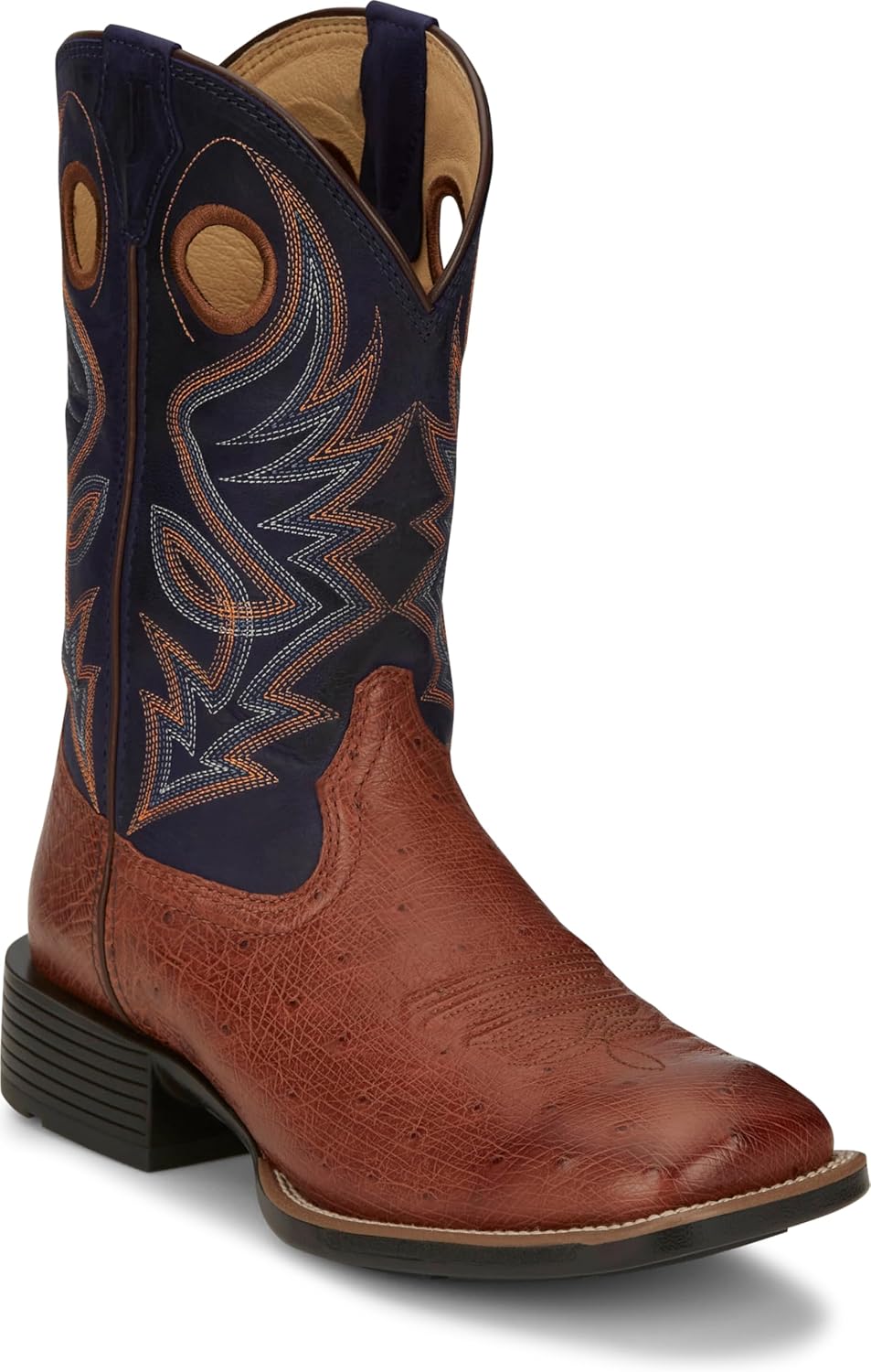 Мужские вестерн-бутсы Justin Roswell 11 Smooth Ostrich, из премиальной кожи, стелька J-Flex, квадратный носок, противоскользящая подошва, Brandy
Мужские вестерн-бутсы Justin Roswell 11 Smooth Ostrich, из премиальной кожи, стелька J-Flex, квадратный носок, противоскользящая подошва, Brandy