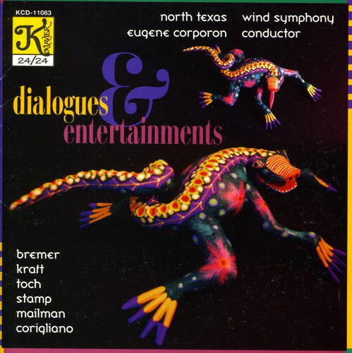 CD диск North Texas Wind Symphony / Corporon: Kraft/Toch/Stamp : Dialogues & Entertainments
CD диск North Texas Wind Symphony / Corporon: Kraft/Toch/Stamp : Dialogues & Entertainments