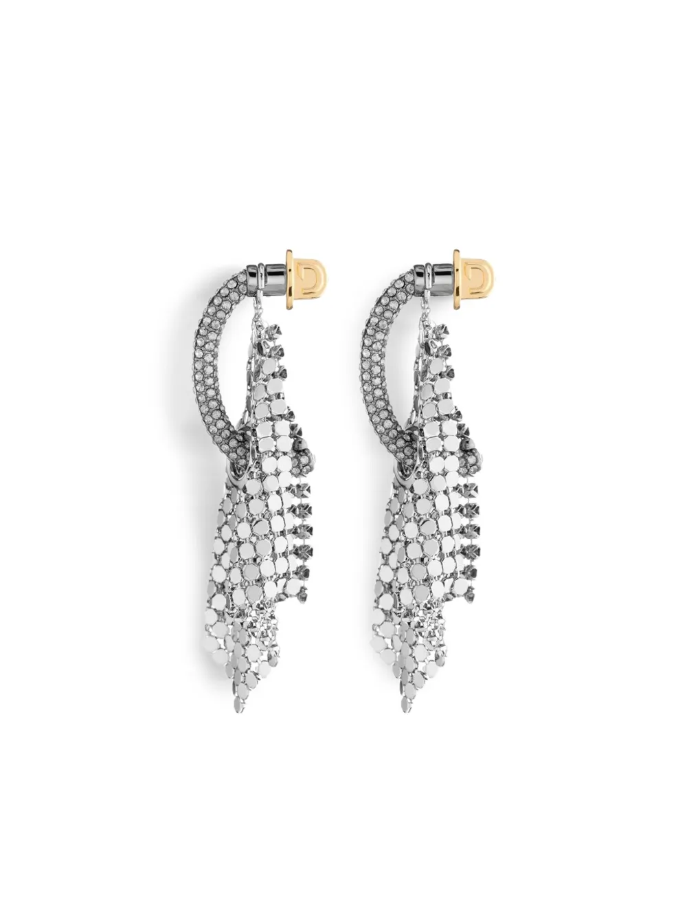 Серьги-кольца с кристаллами DEMARSON New York, серебяный
Серьги-кольца с кристаллами DEMARSON New York, серебяный