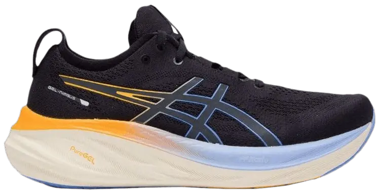 Кроссовки ASICS Gel Nimbus 26 Lite-Show 'Black Orange Gradient', черный 
Кроссовки ASICS Gel Nimbus 26 Lite-Show 'Black Orange Gradient', черный