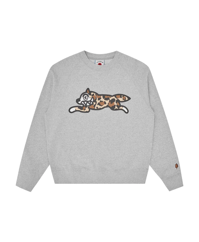 Свитшот с изображением бегущей собаки Icecream, серый
Свитшот с изображением бегущей собаки Icecream, серый