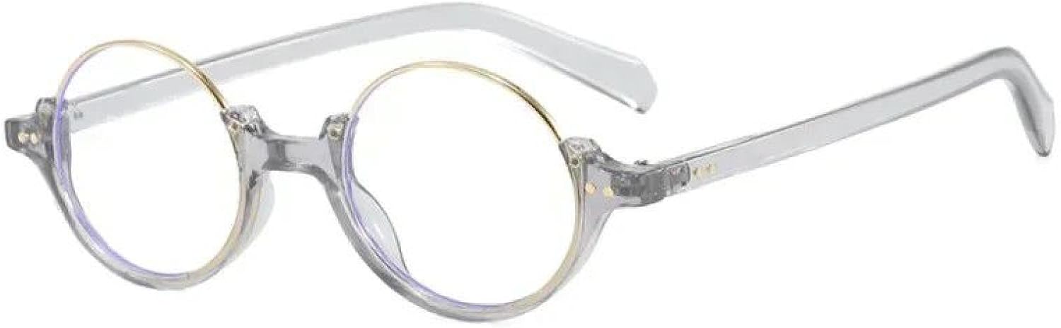 Винтажные круглые солнцезащитные очки без оправы для женщин, модные градиентные очки с защитой от УФ-излучения для мужчин, трендовые очки с заклепками в стиле панк TVTBBVV, Gray Clear
Винтажные круглые солнцезащитные очки без оправы для женщин, модные градиентные очки с защитой от УФ-излучения для мужчин, трендовые очки с заклепками в стиле панк TVTBBVV, Gray Clear