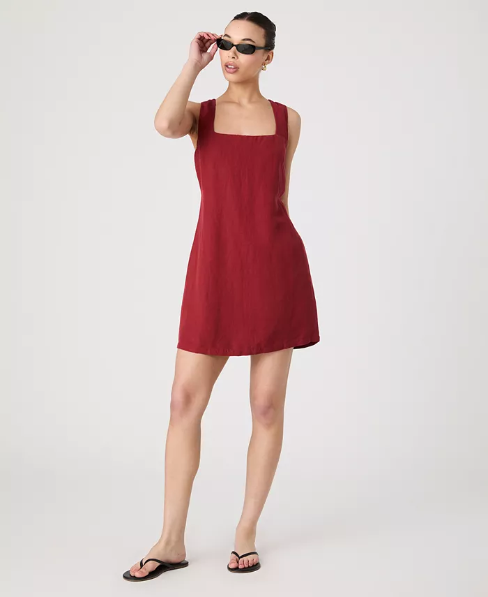 Женское платье Birdie с квадратным вырезом French Connection, красный
Женское платье Birdie с квадратным вырезом French Connection, красный