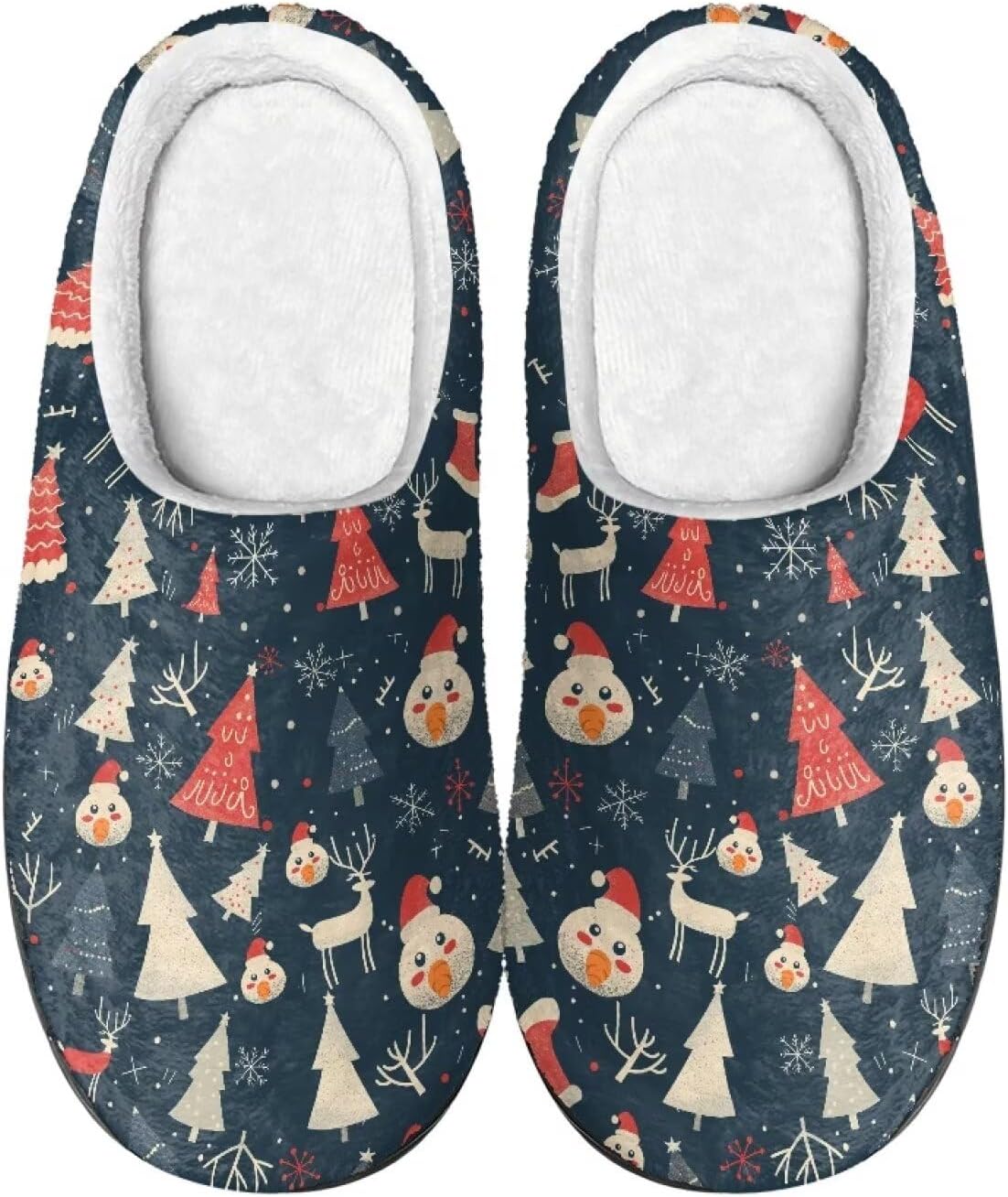 Ретро-тапочки с мягкими вставками для женщин и мужчин, для дома и улицы, противоскользящие, теплые, уютные, из пеноматериала Rweroyiu, Christmas Snowman
Ретро-тапочки с мягкими вставками для женщин и мужчин, для дома и улицы, противоскользящие, теплые, уютные, из пеноматериала Rweroyiu, Christmas Snowman