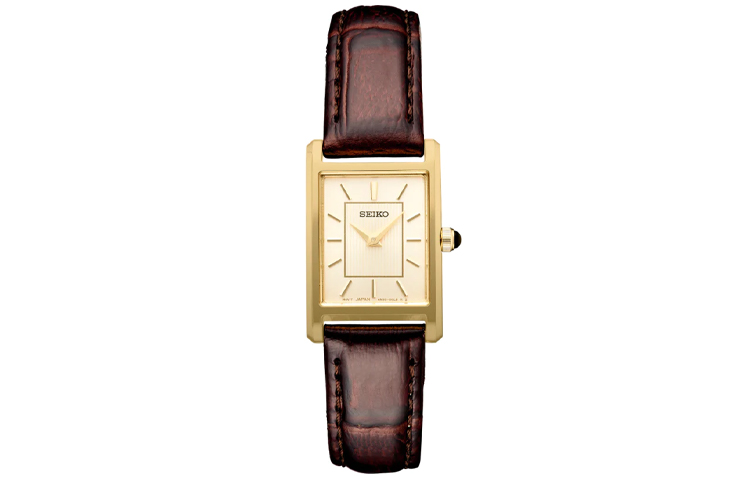 Коллекция Essentials Кварцевый механизм Кожаный ремешок Часы 18,9 мм Женские часы Желтый циферблат SWR066 SEIKO
Коллекция Essentials Кварцевый механизм Кожаный ремешок Часы 18,9 мм Женские часы Желтый циферблат SWR066 SEIKO