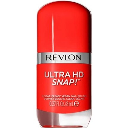 Ультра HD Snap! Лак для ногтей 031 «Она в огне» 8 мл, Revlon
Ультра HD Snap! Лак для ногтей 031 «Она в огне» 8 мл, Revlon