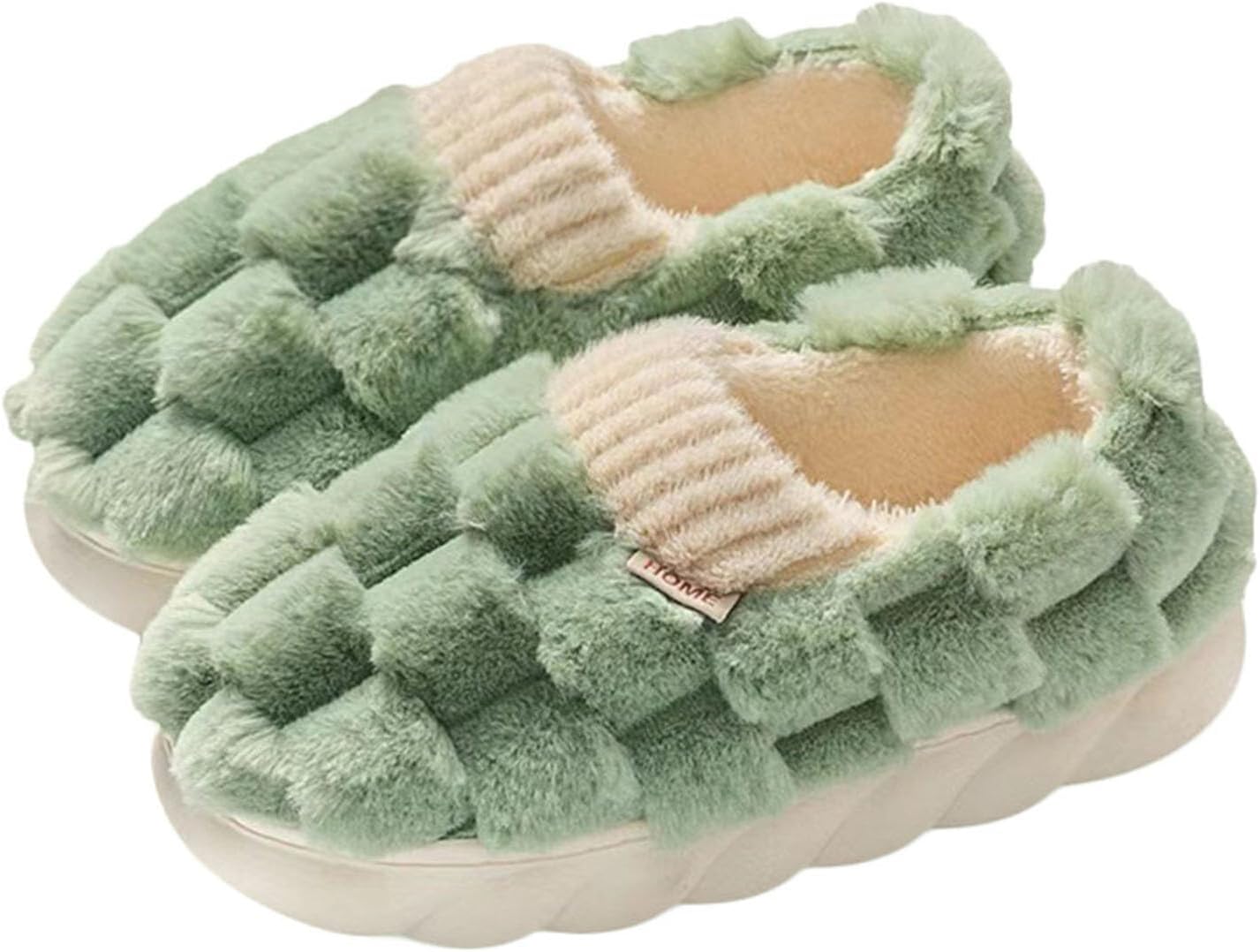 Женские и мужские тапочки JadeRich с удобным искусственным мехом, с узором в виде шестиугольников, с амортизирующей подошвой, мягкие тапочки для дома и улицы, зеленый
Женские и мужские тапочки JadeRich с удобным искусственным мехом, с узором в виде шестиугольников, с амортизирующей подошвой, мягкие тапочки для дома и улицы, зеленый