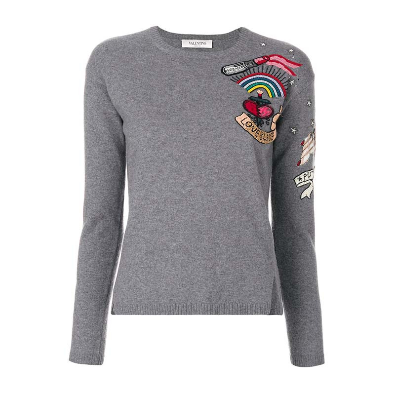 Свитер Women's Gray Valentino, серый
Свитер Women's Gray Valentino, серый