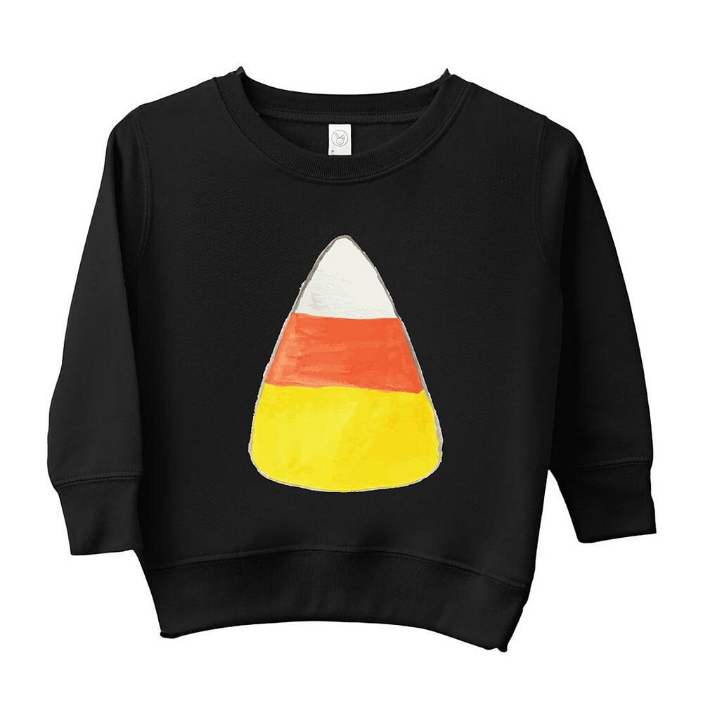 Толстовка с рисунком акварельной кукурузы для малышей Candy Corn The Juniper Shop, черный
Толстовка с рисунком акварельной кукурузы для малышей Candy Corn The Juniper Shop, черный