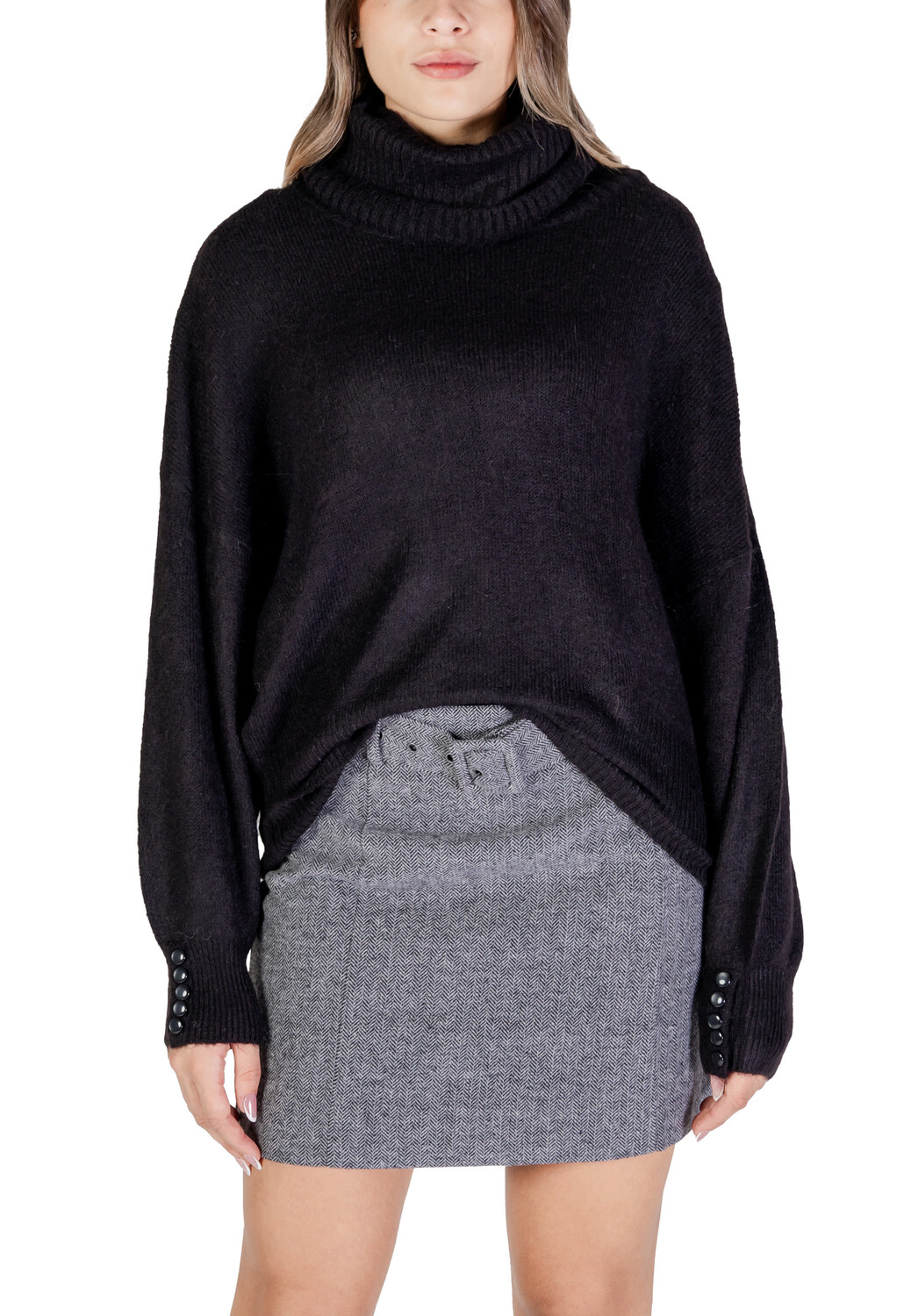 Джемпер ICHI свободного кроя, черный
Джемпер ICHI свободного кроя, черный