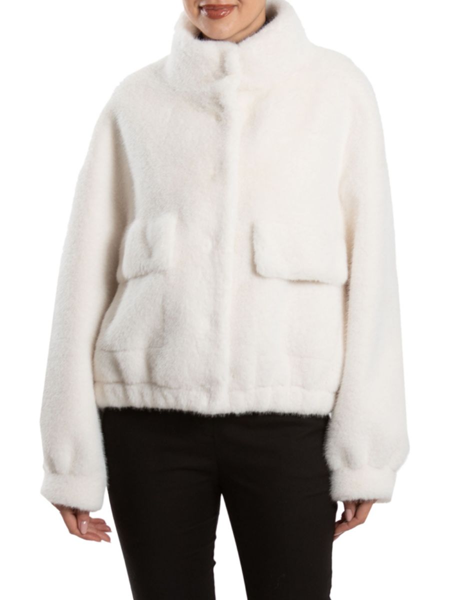 Куртка оверсайз из искусственного меха BELLE FARE, белый
Куртка оверсайз из искусственного меха BELLE FARE, белый
