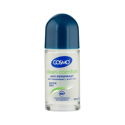 Дезодорант-антиперспирант Clean Comfort Quick Dry Roll On 60ml Glass Bottle
Дезодорант-антиперспирант Clean Comfort Quick Dry Roll On 60ml Glass Bottle