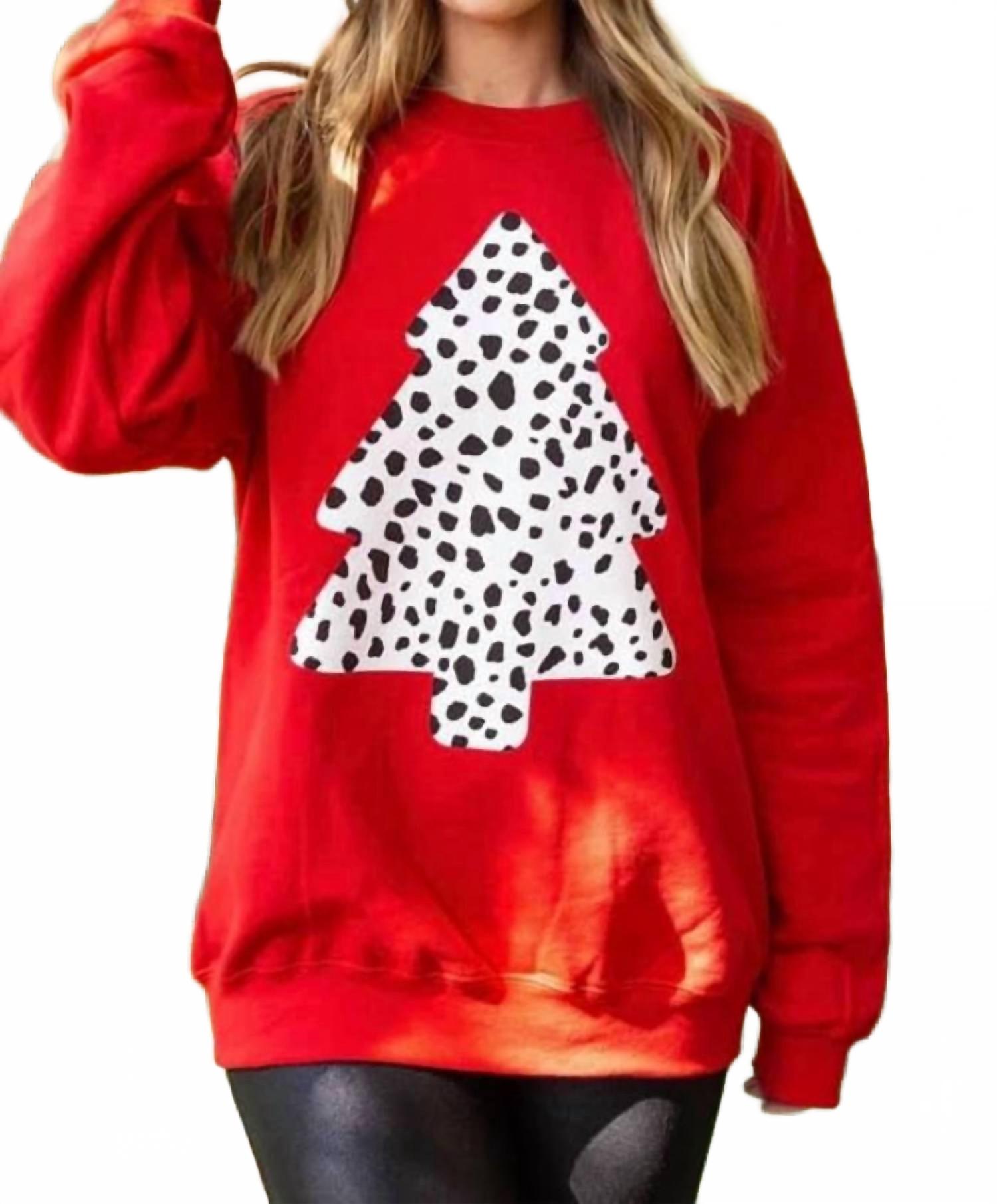 Толстовка с далматинцем красного цвета OLIVER & OTIS 
Толстовка с далматинцем красного цвета OLIVER & OTIS