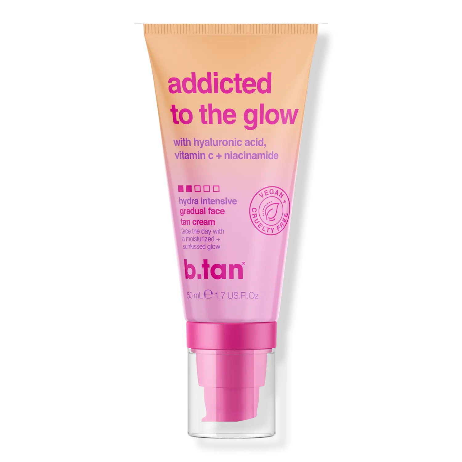 Крем для лица Addicted To The Glow с эффектом постепенного загара b.tan
Крем для лица Addicted To The Glow с эффектом постепенного загара b.tan