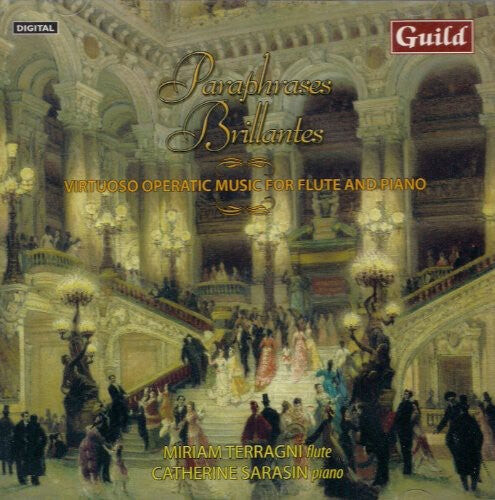 CD диск Popp / Terragni / Sarasin: Popp/Remusat/Raff : Paraphrases Brillantes: Virtuoso Operatic Music For Flute & Piano
CD диск Popp / Terragni / Sarasin: Popp/Remusat/Raff : Paraphrases Brillantes: Virtuoso Operatic Music For Flute & Piano