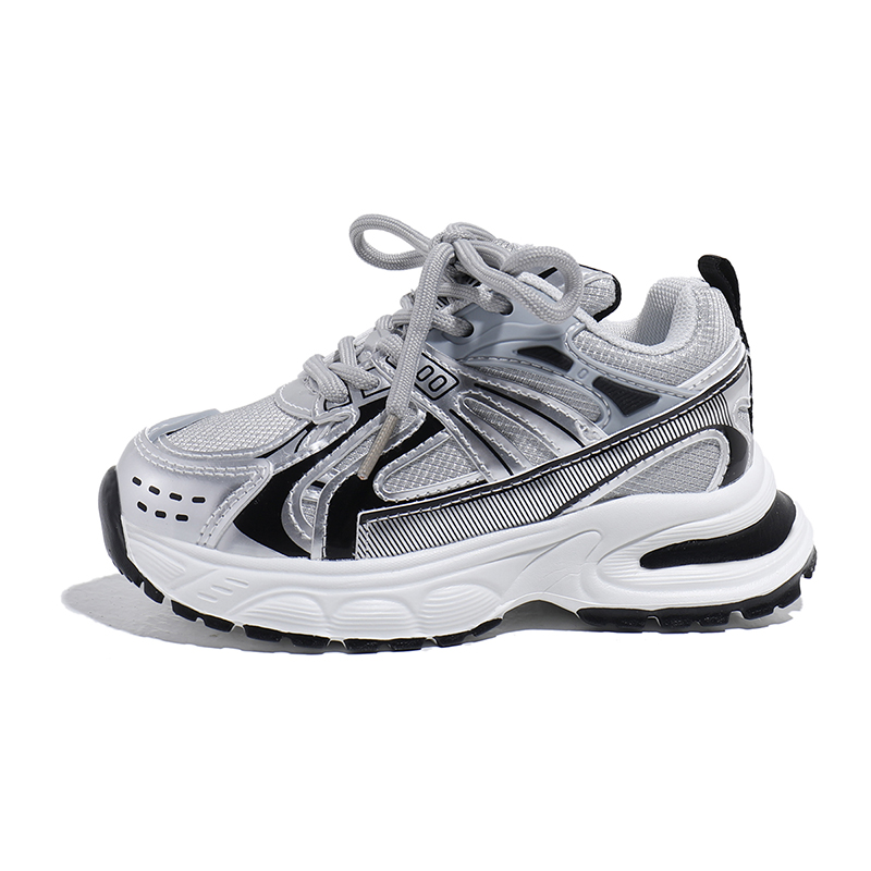 Synthetic Leather детские кроссовки Fashion Slip Resistant Anti Kick Abrasion Resistant Low top Lifestyle Babaya, серебро
Synthetic Leather детские кроссовки Fashion Slip Resistant Anti Kick Abrasion Resistant Low top Lifestyle Babaya, серебро