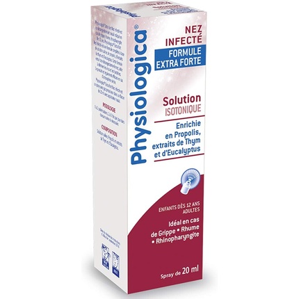 Physiologica Гипертонический раствор морской воды спрей для заложенного носа 100 мл Gifrer
Physiologica Гипертонический раствор морской воды спрей для заложенного носа 100 мл Gifrer