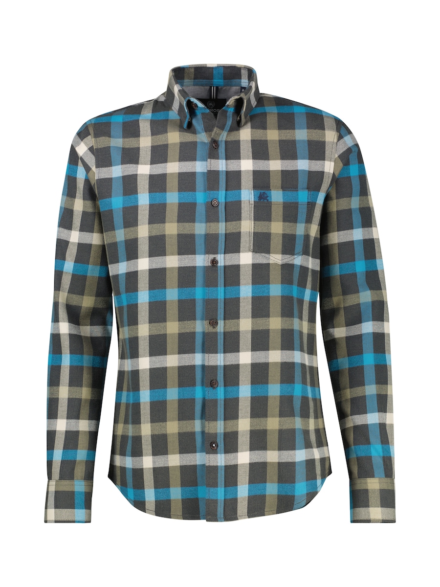 Рубашка на пуговицах классического кроя LERROS, оливковый
Рубашка на пуговицах классического кроя LERROS, оливковый