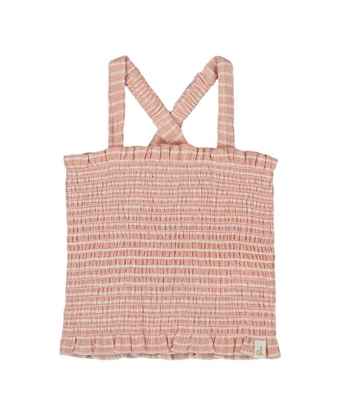 Детская блузка с защипами для девочек - Little Kid Deux par Deux, розовый 
Детская блузка с защипами для девочек - Little Kid Deux par Deux, розовый