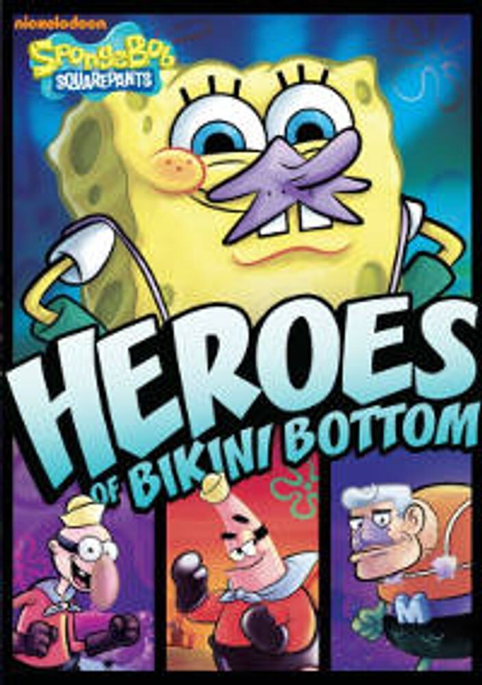 Диск DVD Heroes Of Bikini Bottom 
Диск DVD Heroes Of Bikini Bottom