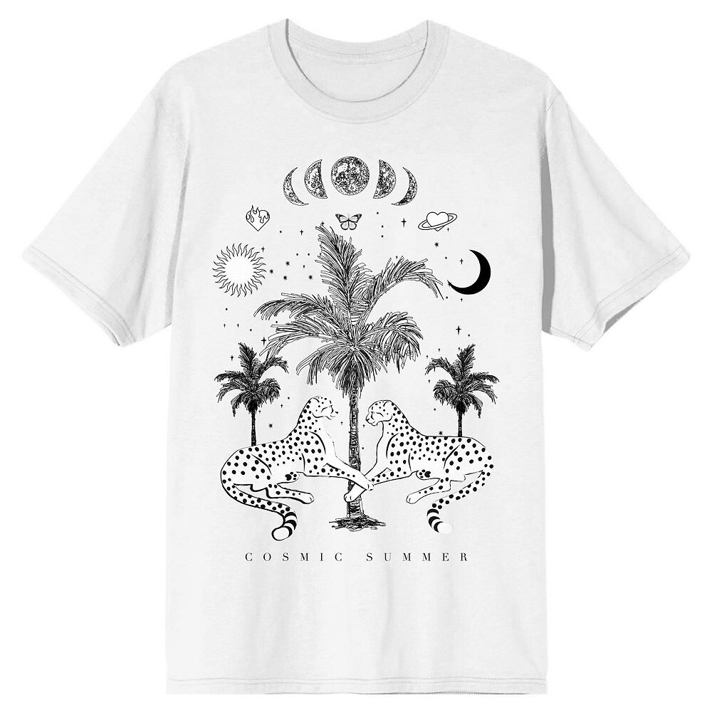 Мужская летняя футболка с рисунком Cosmic Licensed Character, белый
Мужская летняя футболка с рисунком Cosmic Licensed Character, белый