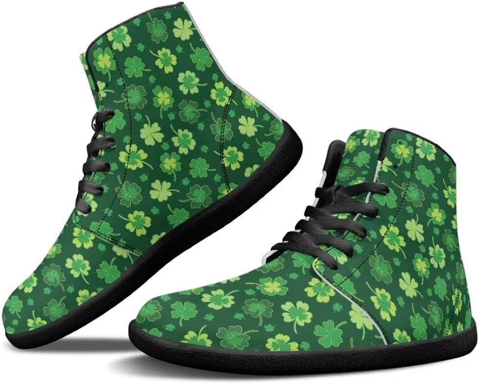 Мужские кроссовки St. Patrick's Day с босоножками, легкие, с широкой носковой частью, противоскользящие, высокие, с подошвой Zero Drop Getelinseng, St. Patrick's Day Leaf
Мужские кроссовки St. Patrick's Day с босоножками, легкие, с широкой носковой частью, противоскользящие, высокие, с подошвой Zero Drop Getelinseng, St. Patrick's Day Leaf