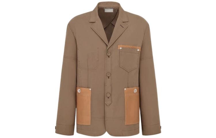 Ежеквартальные новинки Куртка мужская коричневая Dior, коричневый
Ежеквартальные новинки Куртка мужская коричневая Dior, коричневый