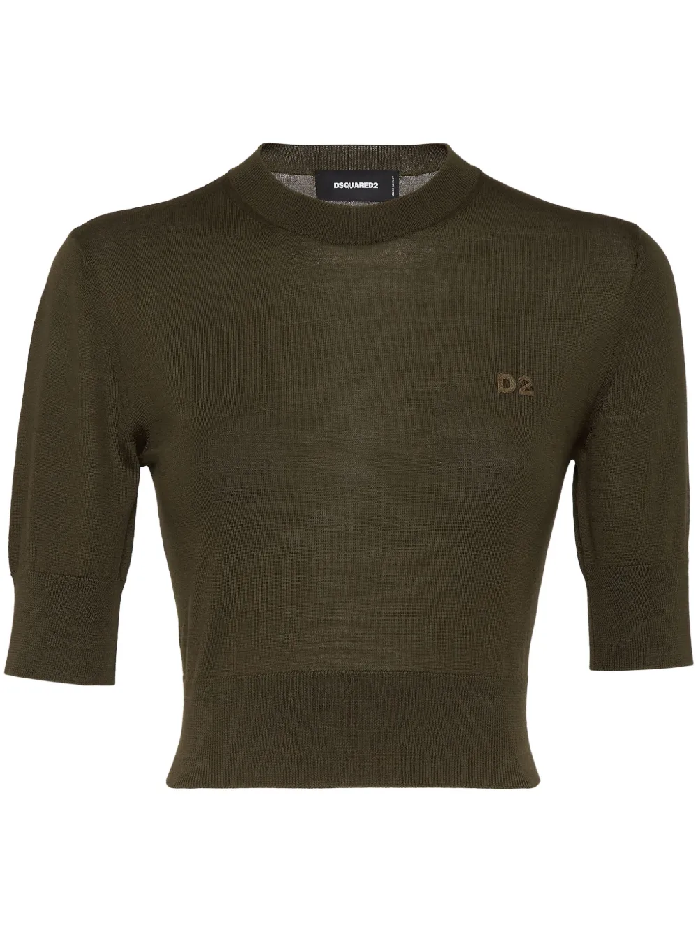Футболка с вышитым логотипом DSQUARED2, зеленый
Футболка с вышитым логотипом DSQUARED2, зеленый