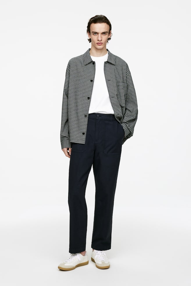 Хлопковые брюки-утилиты Arket, синий
Хлопковые брюки-утилиты Arket, синий