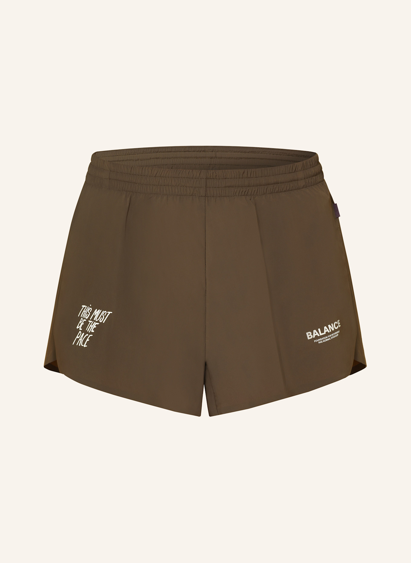 Шорты для бега 2 в 1, баланс Pas Normal Studios, хаки
Шорты для бега 2 в 1, баланс Pas Normal Studios, хаки