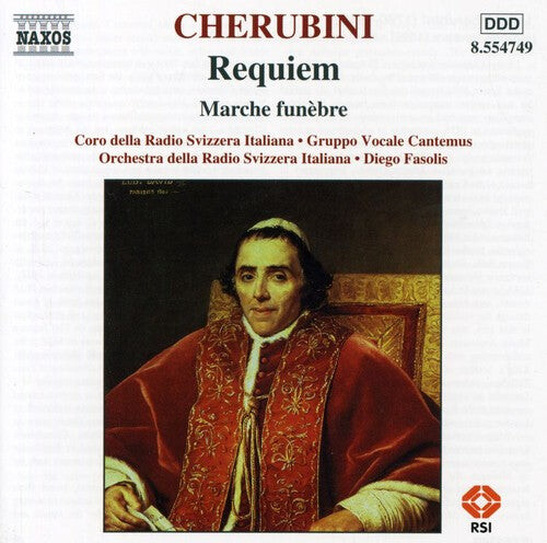 CD диск Cherubini / Orchestra Radio Svizzera / Fasolis: Requiem / Marche Funebre / Angus Dei / Sanctus
CD диск Cherubini / Orchestra Radio Svizzera / Fasolis: Requiem / Marche Funebre / Angus Dei / Sanctus