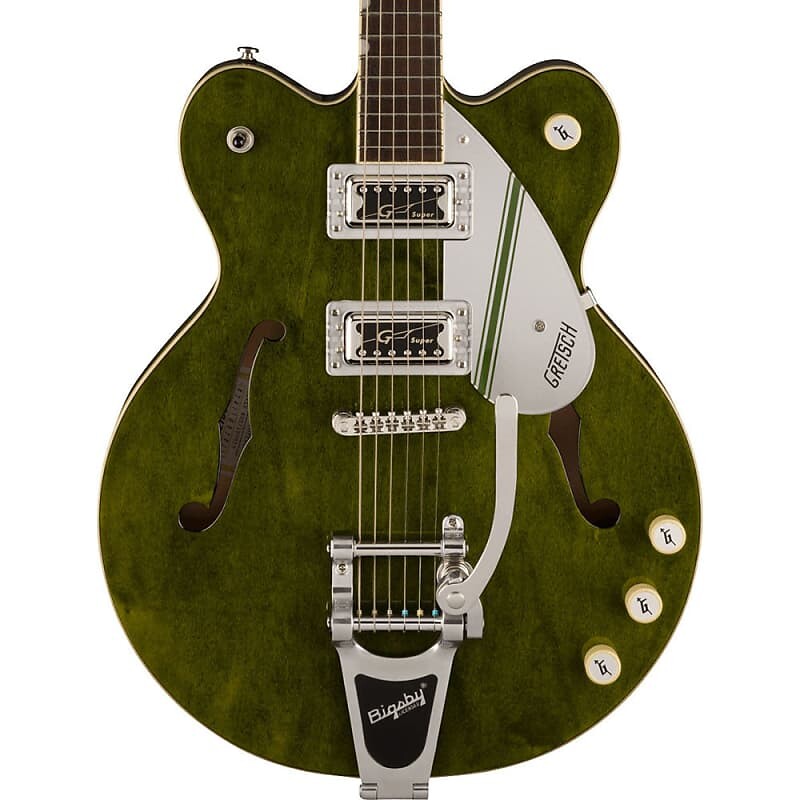 Электрогитара Gretsch G2604T Limited Edition Streamliner Rally II Electric Guitar, Laurel, Rally Green Stain
Электрогитара Gretsch G2604T Limited Edition Streamliner Rally II Electric Guitar, Laurel, Rally Green Stain