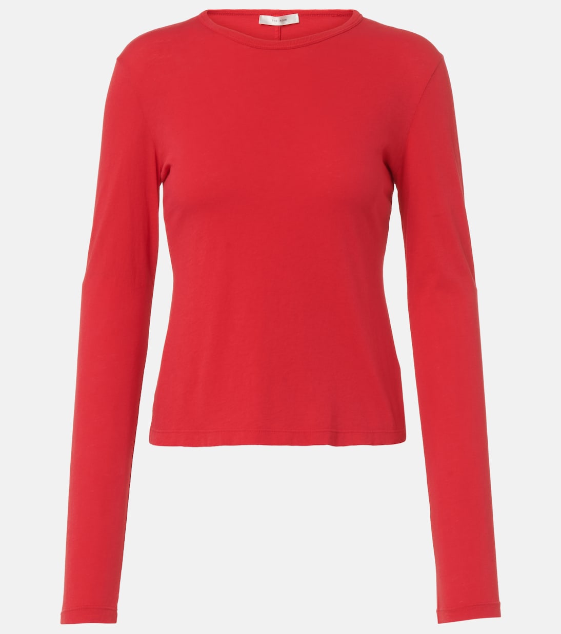 Футболка Seruni из хлопкового джерси The Row, красный
Футболка Seruni из хлопкового джерси The Row, красный