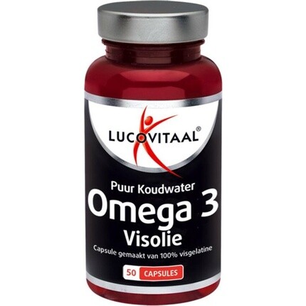 Lucovitaal - Рыбий жир холодной воды Omega 3 Pure - 50 капсул - Рыбий жир - Диетическая добавка
Lucovitaal - Рыбий жир холодной воды Omega 3 Pure - 50 капсул - Рыбий жир - Диетическая добавка