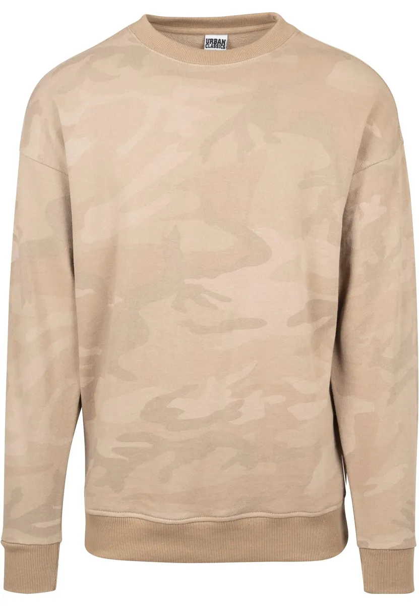 Свитер с круглым вырезом URBAN CLASSICS "URBAN Classics Men's Camo Crewneck", цвет Sandcamo 
Свитер с круглым вырезом URBAN CLASSICS "URBAN Classics Men's Camo Crewneck", цвет Sandcamo