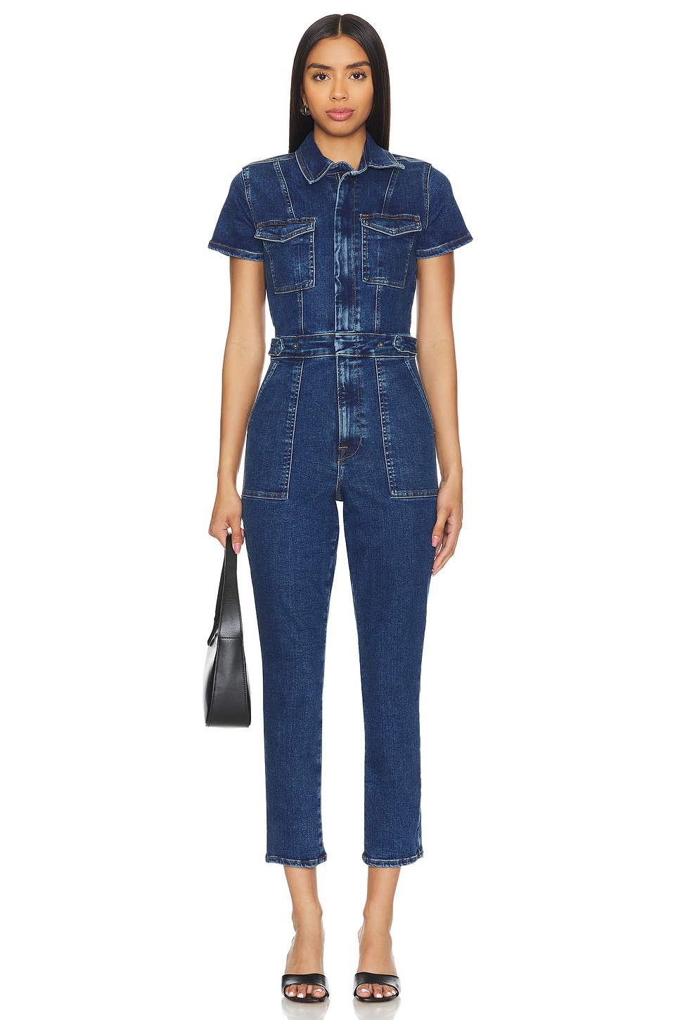 Комбинезон «подойдет для успеха» Good American, индиго
Комбинезон «подойдет для успеха» Good American, индиго