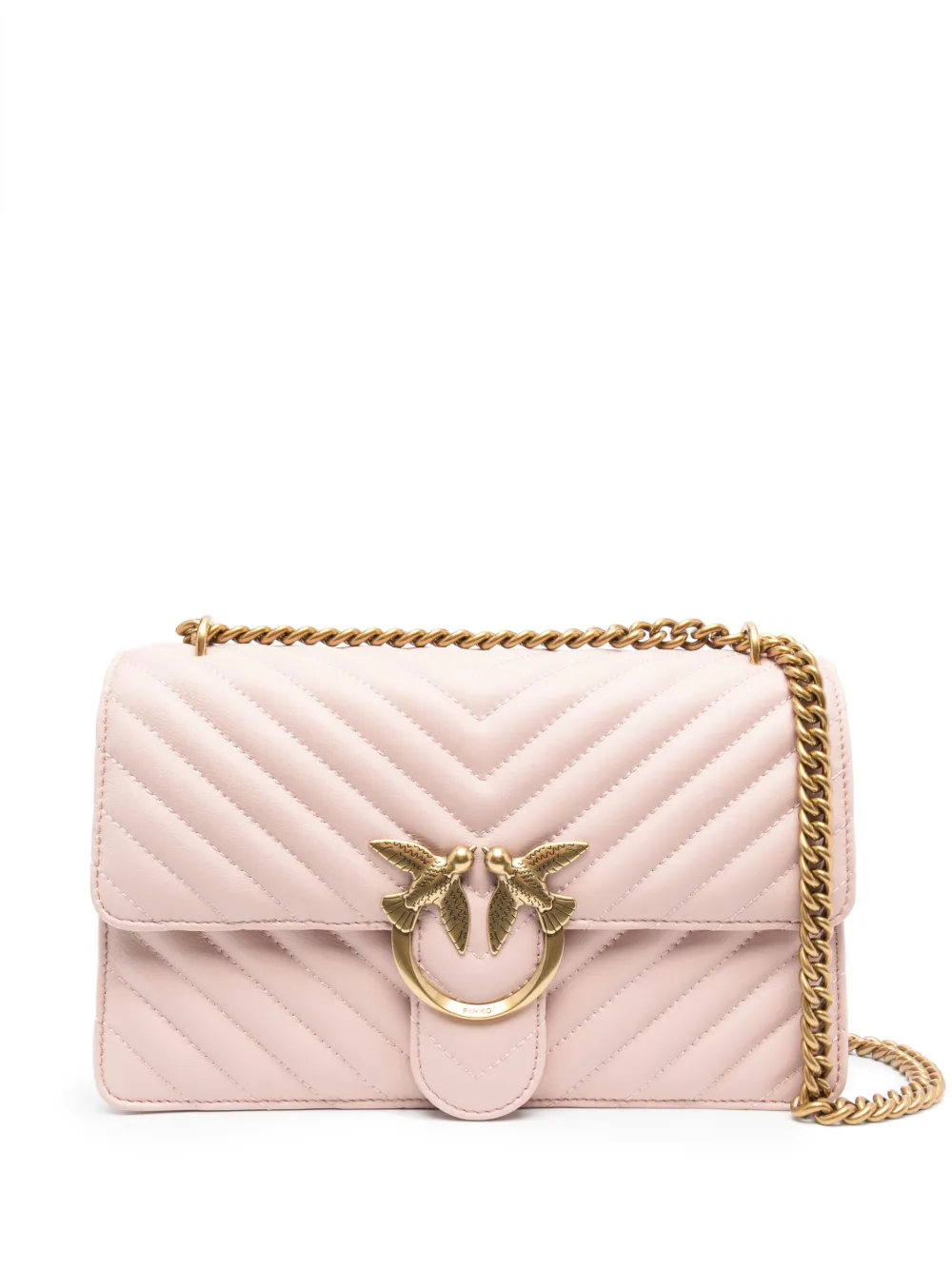 Сумка через плечо с декором Love Birds PINKO, розовый
Сумка через плечо с декором Love Birds PINKO, розовый